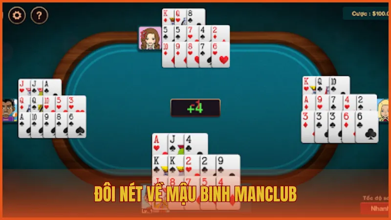 Mậu Binh ManClub: Tư duy chiến lược trong từng nước bài 1 Mậu Binh ManClub là game bài phổ biến và được yêu thích