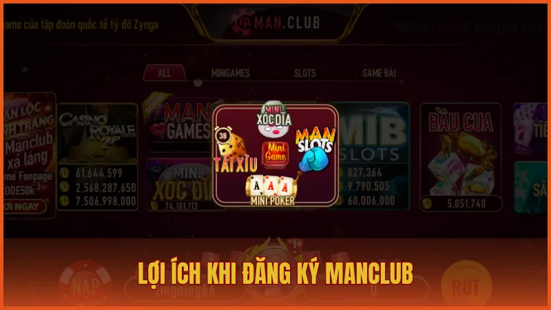 Đăng ký manclub 4 Lợi ích khi đăng ký trở thành thành viên của ManClub